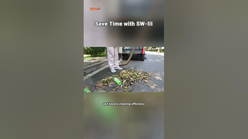 ¡Descubra el futuro de la limpieza urbana con SWP SW-III!