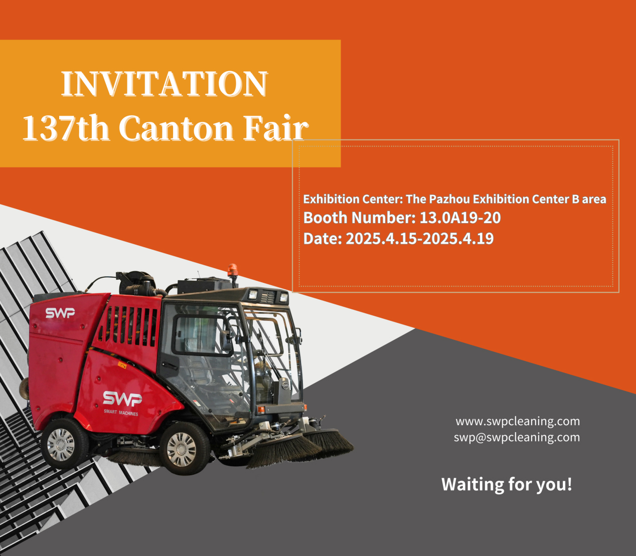 La 137a invitación de la Feria del Cantón