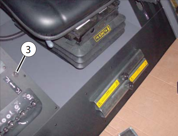 3. Interruptor de levantador de aletas de caja de succión